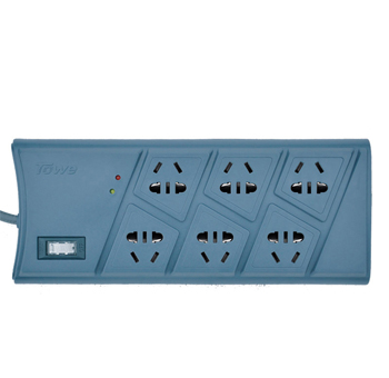 Lightning protective socket with RJ45