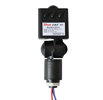 Over-distance sound control infrared switch